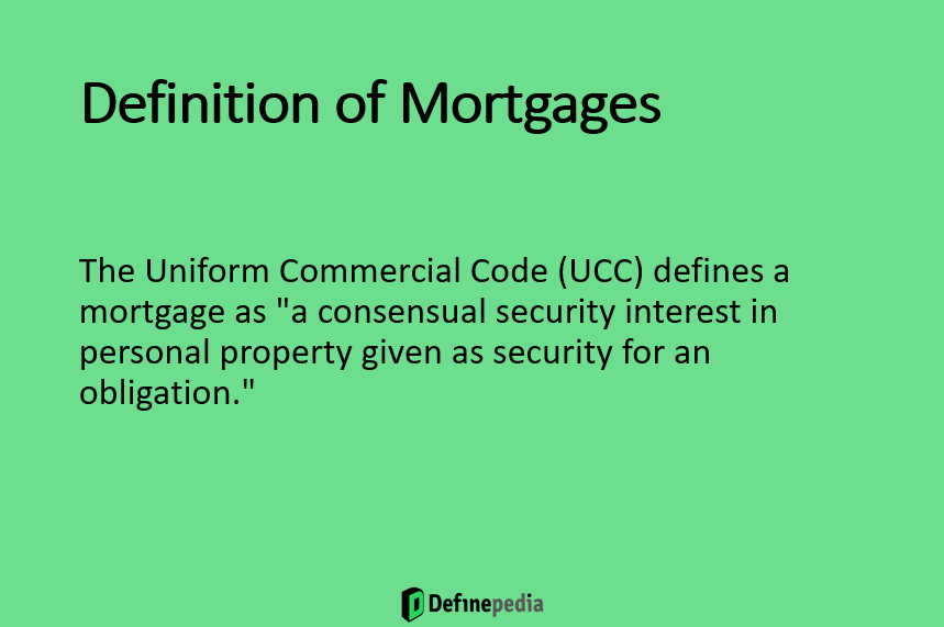 Definition of Mortgages
