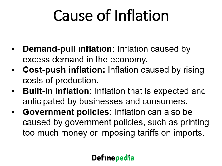 cause of inflation