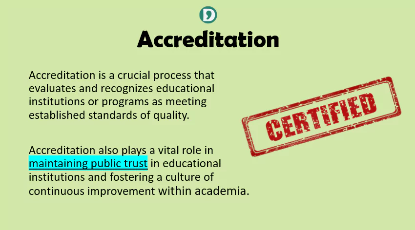 What is Accreditation – Definition, Types, Process, Example, Uses
